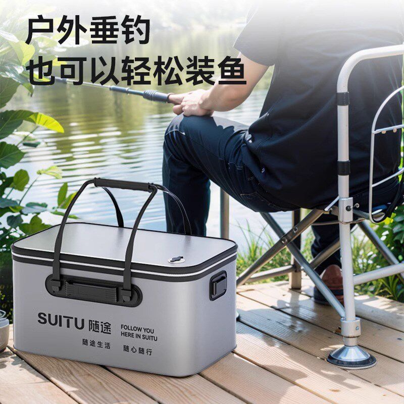汽车专用洗车水桶大容量户外洗车工具收纳包便携式可移动折叠水箱
