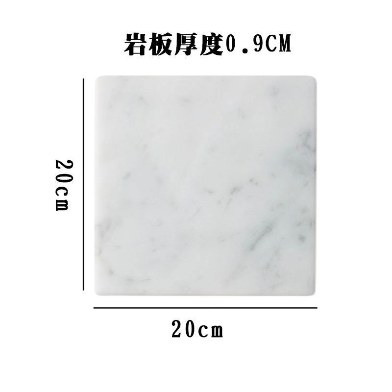 推搓莜面窝窝石板大理石岩板垫板耐高温餐垫宠物降温板陶瓷拼豆板