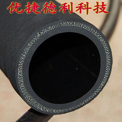 黑色夹布橡胶管水泵管子高压管花园管水管软管浇地6分1寸2寸19 25