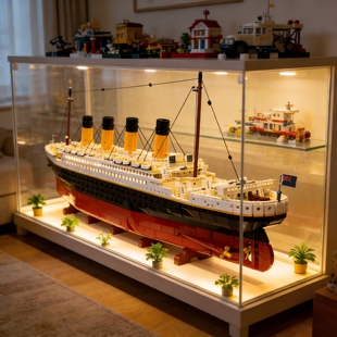 2026新款泰坦尼克号积木高难度拼装玩具男女孩拼图模型6-12岁礼物