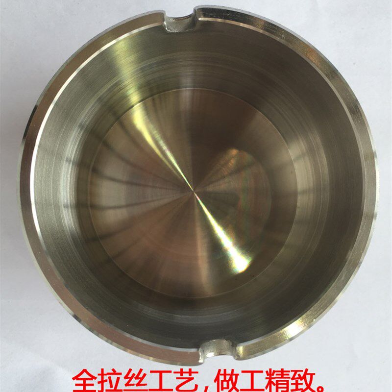 实心4MM厚304不锈钢金属笔筒创意时尚摆件办公个性简约定制茶具筒