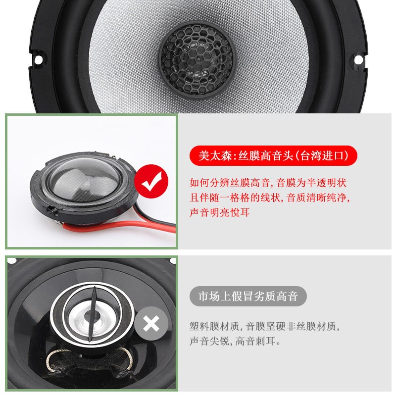 17-22年款传祺gs8 gs7音响喇叭前后门改装汽车高中重低音无损安装