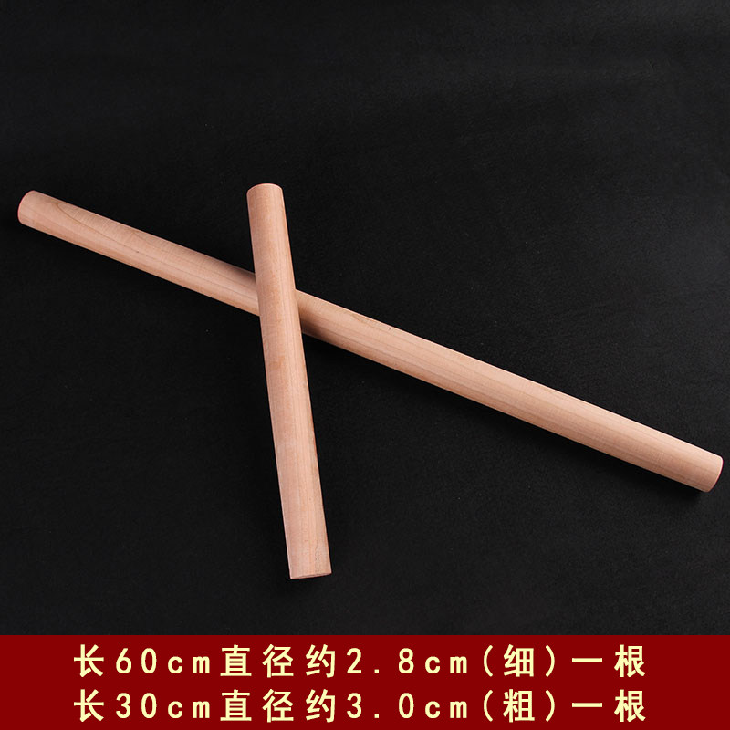 东南枝桃木棍打瑰棒原木圆棍纯手工无漆棒槌婴儿棍棒木雕摆件