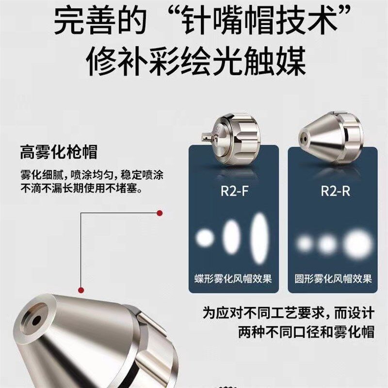 左伊迷你修补漆K3家用小型喷漆枪喷漆R2小口径皮革皮衣护理喷枪