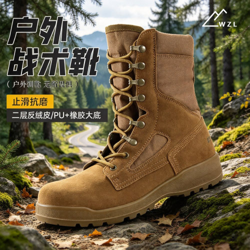 WZL德国户外作战靴男沙漠靴