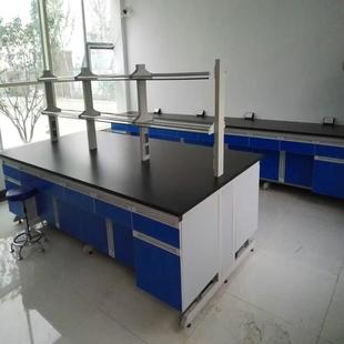 实验台铝玻试剂架化验室全钢试剂架中央台边台药品架置物架货品架