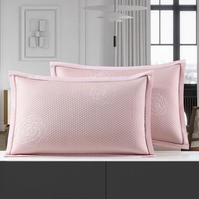 夏季冰凉豆豆枕套冰丝凉席枕芯套学生宿舍可机水洗凉感透气枕头套