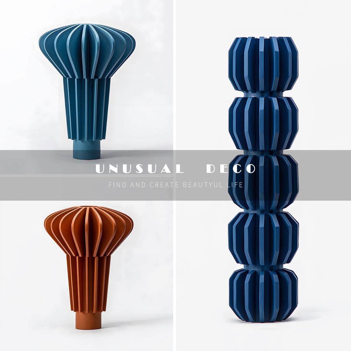 UNUSUAL 简约现代创意折纸工艺品样板间书房客厅电视柜饰品摆件