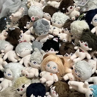 20cm棉花娃娃盲盒惊喜福袋二次元周边毛绒玩偶可爱少年心礼物清仓