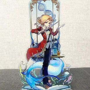 查九世周边亚克力立牌9cm双面印刷唐晓翼 亚瑟送朋友桌面摆件装.