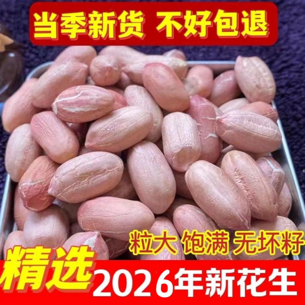 山东2026年新花生米生的新鲜混合坚果