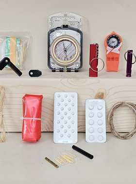 一诺求生录 求生套件 配件 diy户外露营钓鱼末日生存edc手工小刀