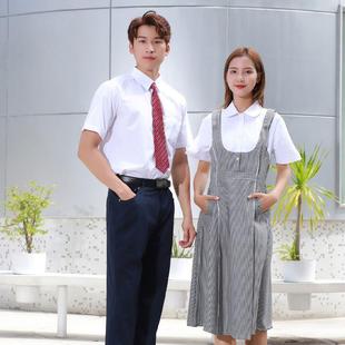 深圳版中学生校服深圳市统一标准校服中学生礼服夏季女连衣裙男衬
