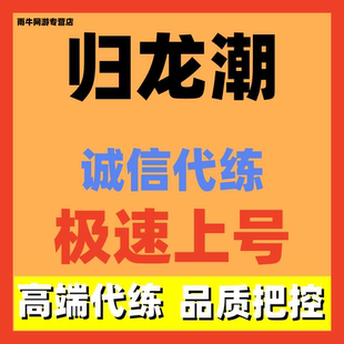 归龙潮代练代打代肝