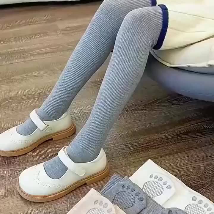 春秋款儿童连裤袜外穿薄
