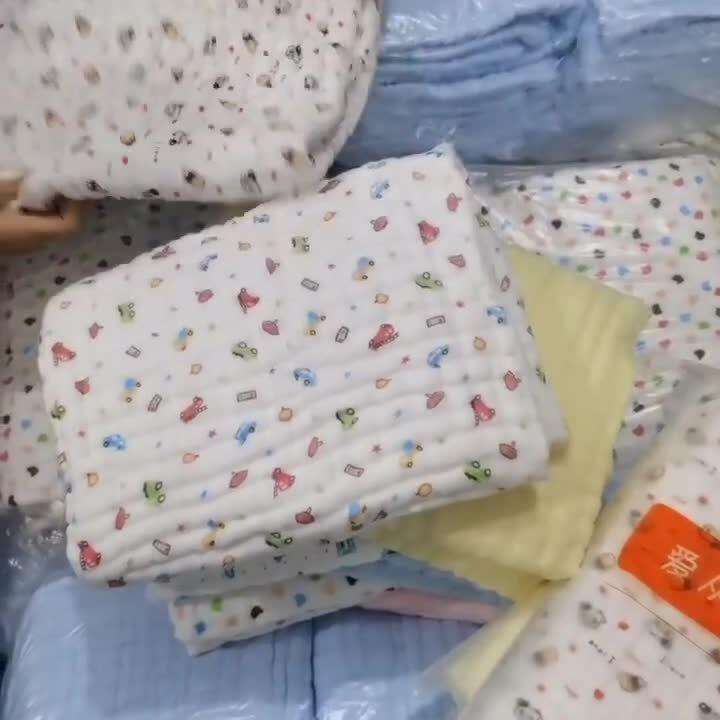 12层纱布新生婴儿纯棉浴