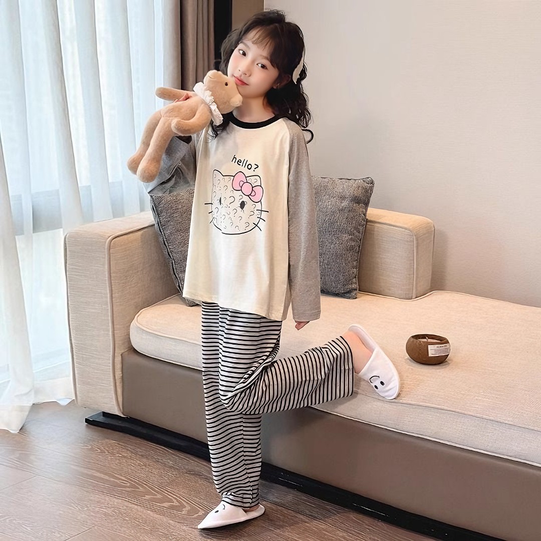 儿童亲子睡衣女童新款长