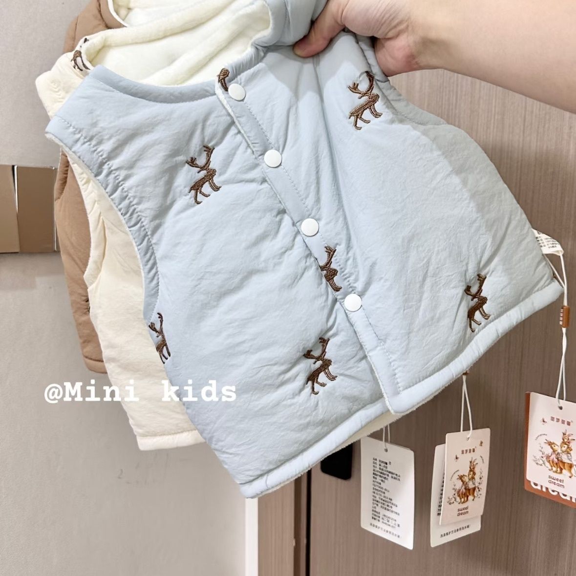 婴儿衣服冬季保暖120g夹