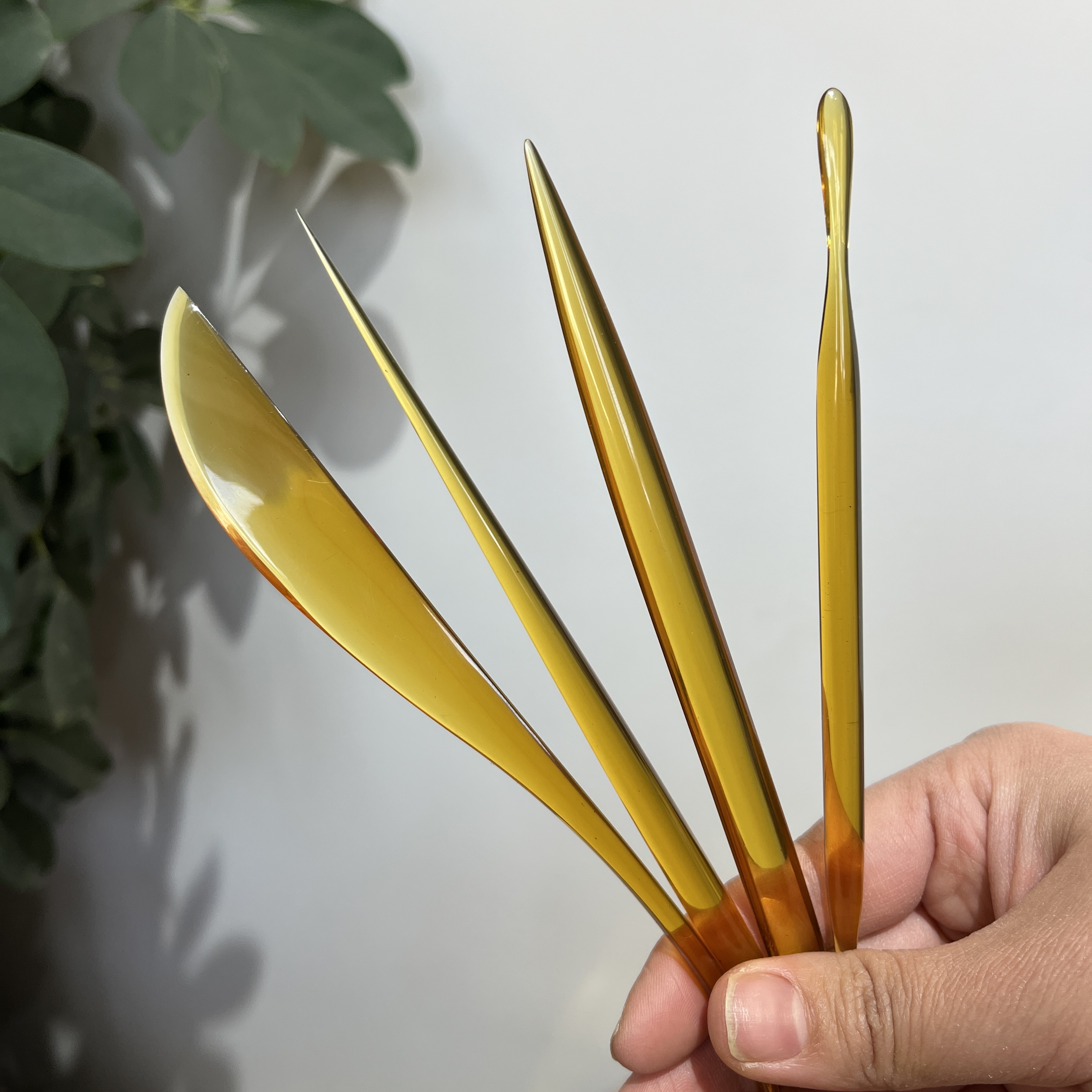 造物即视粘土工具4件套琥珀刀新材料泥塑工具diy工具套装包邮