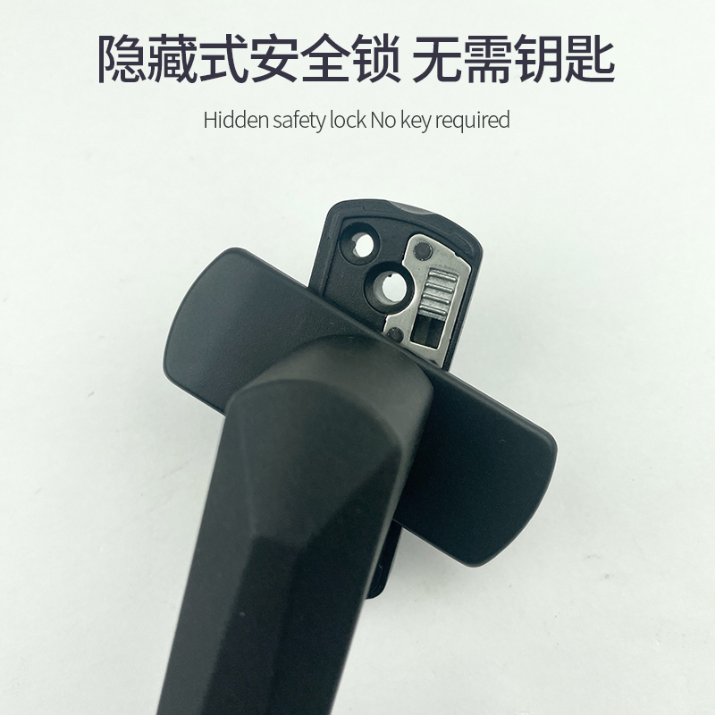 力克LIX平开窗儿童免钥匙隐形锁安全板手锁盒专用款