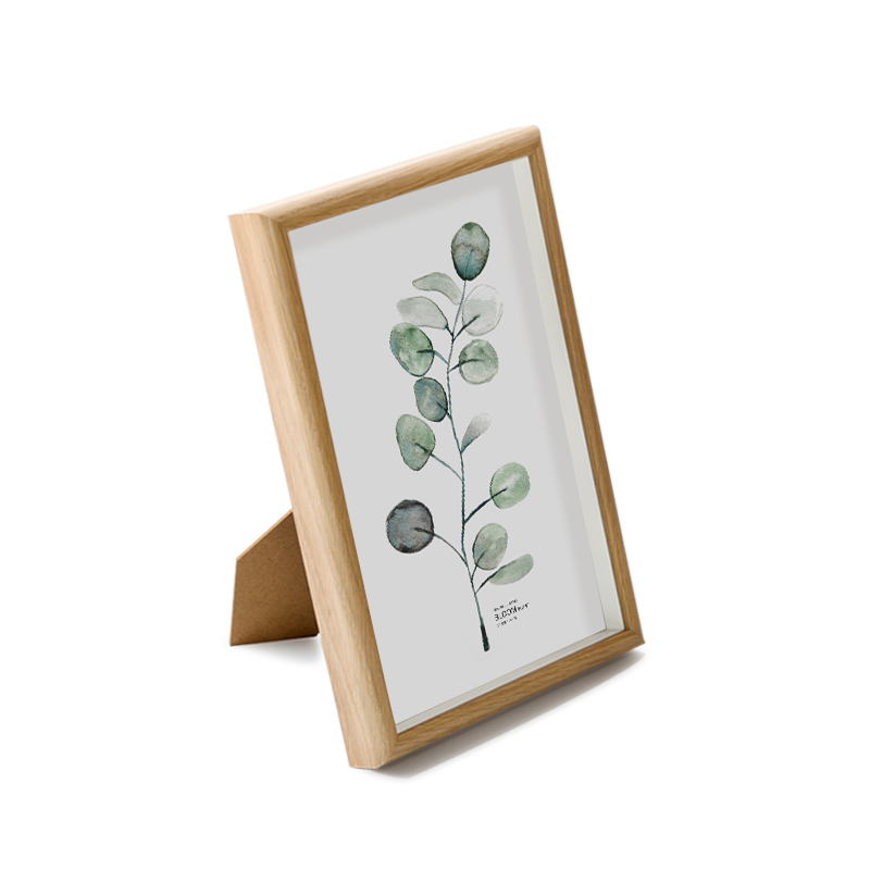 北欧相框摆台6寸7寸8创意桌面摆件相册架画框挂墙洗照片来图定制