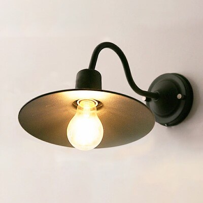 北欧日式壁灯过道灯门口室外防水宅寂复古室内家用庭院照明灯E27