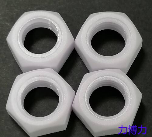 厂家各种规格塑胶六角螺母M10*1.5-H6.2绝缘螺母量大从优