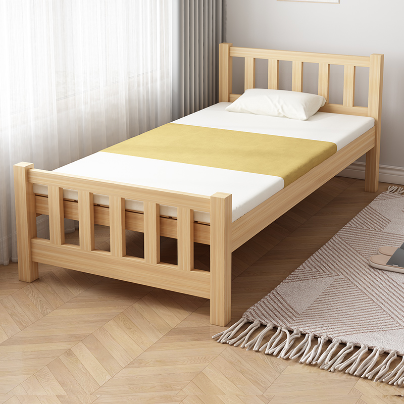 全实木床小户型经济型宿舍午休床