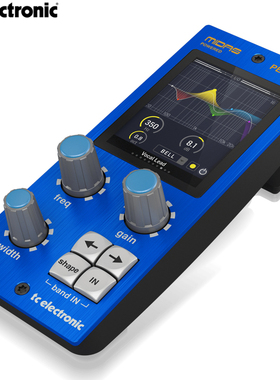 TC Electronic PEQ 3000-DT硬件接口12波段立体声Midas均衡EQ插件