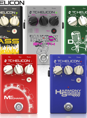 TC-Helicon Harmony Singer 2 MIC mechanic 2人声和声混响效果器