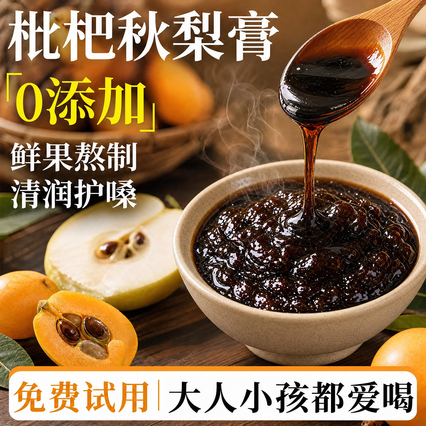【农科院】儿童枇杷秋梨膏无添加