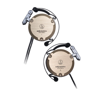 【热销500】铁三角ATH-EM7X手机音乐运动铝制耳挂式耳机直播录音