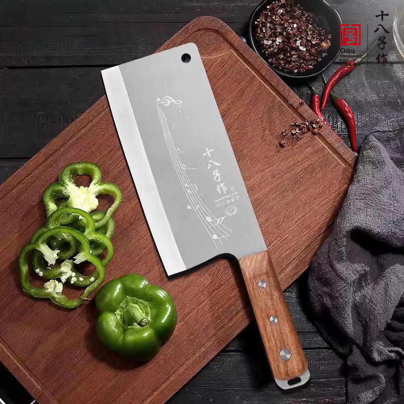 十八子作菜刀家用斩骨切菜切肉两用刀 厨房特级锋利切菜阳江刀具,厨房/烹饪用具,菜刀,淘宝优惠券,粉丝福利购,淘宝优惠卷