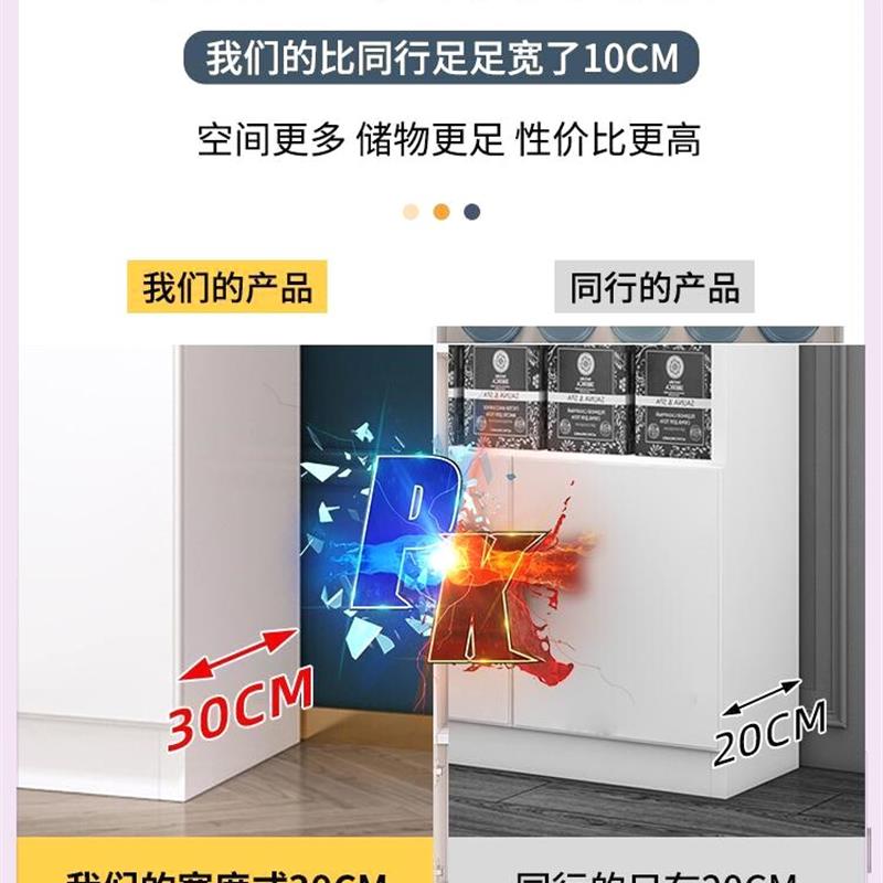 酒柜带锁玻璃展示柜透明多层带灯美容院产品展示柜烟酒礼品商超带