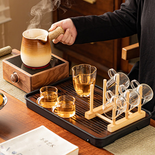 茶杯茶具泡茶煮烤奶茶 围炉煮茶电陶炉煮茶器家用罐罐茶壶器具套装