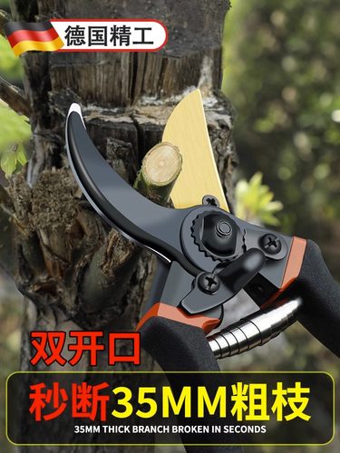 德国精工艺园剪刀剪树枝专用剪刀修枝剪果树剪花艺修园林园艺剪子
