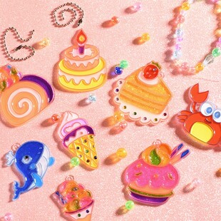 免烤胶画手工diy女孩玩具伦堡水晶龙萌轮宝画6冰冰串珠新年礼物