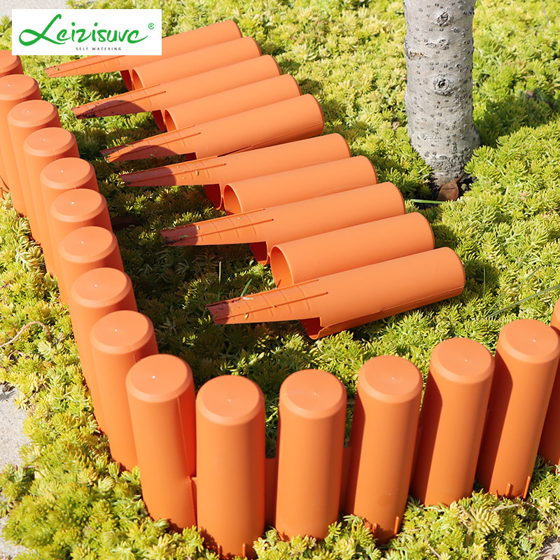 塑料pvc围栏园艺栅栏小区工程绿化围栏幼儿园庭院室内别墅造景栏