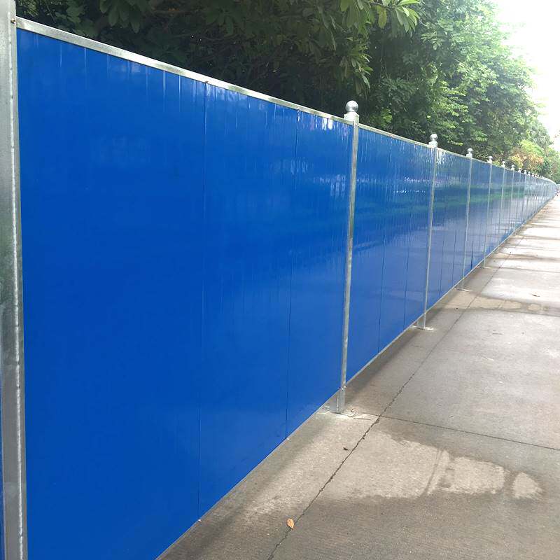 彩钢夹心泡沫板围挡施工挡板加厚建筑工地市政工程道路隔离板围栏