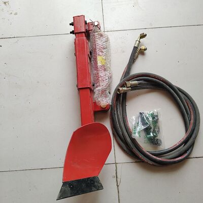 旋耕机打浆机手动液压新款扣边犁加装翻转垄器背犁改装撇土机械