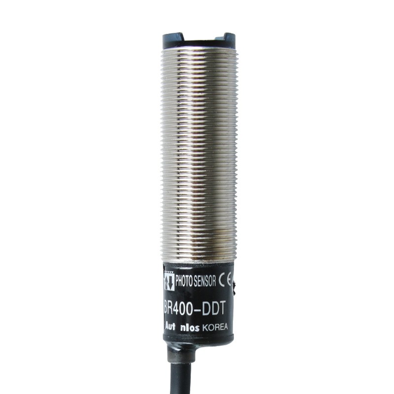 光电开关BR100-DDT BR400-DDT BR100-DDT-P常开+常闭NPN感测器24V