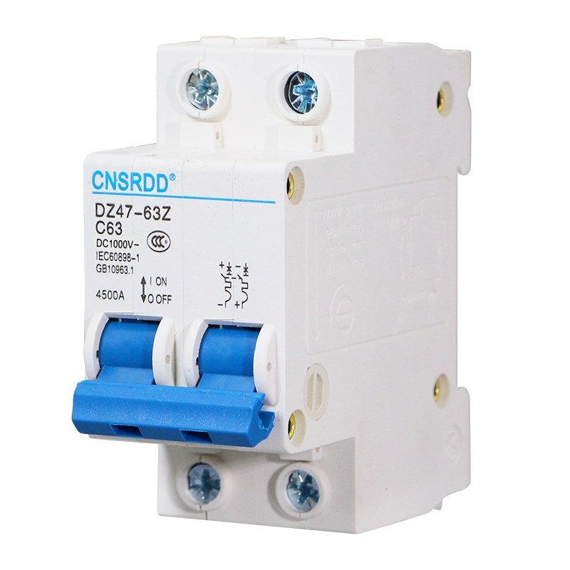 C45光伏太阳能直流空开2P32ADC小型断路器DZ47空气开关3P63A银点