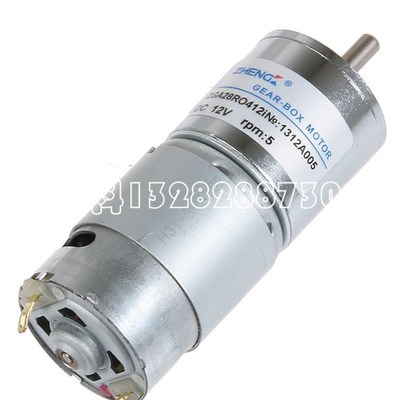 正科ZGA28RO直流减速电机机器人385小马达正反转可调速12V24V电机