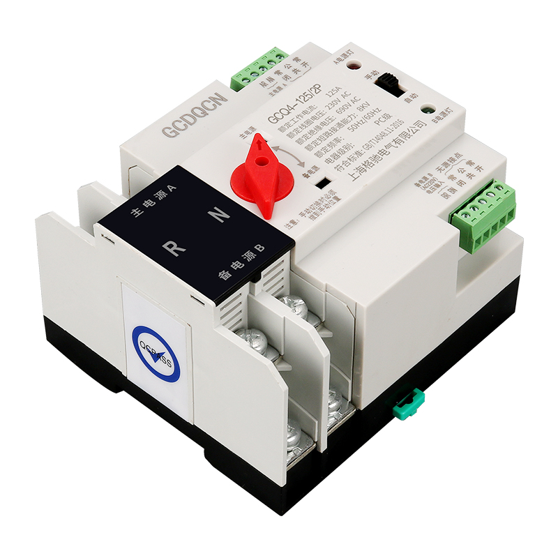 不断电双电源切换开关家用单相220v双路自动转换器三相四线4p380v