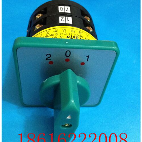 LW6转换开关 组合开关 LW6-2/B070  3档 2节 5A 380V 旋钮