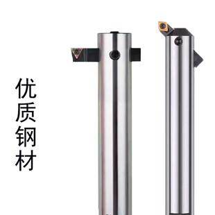 镗铣床直柄镗刀杆直径16-32可调粗镗床刀杆镗孔 扩孔盲孔45度90度