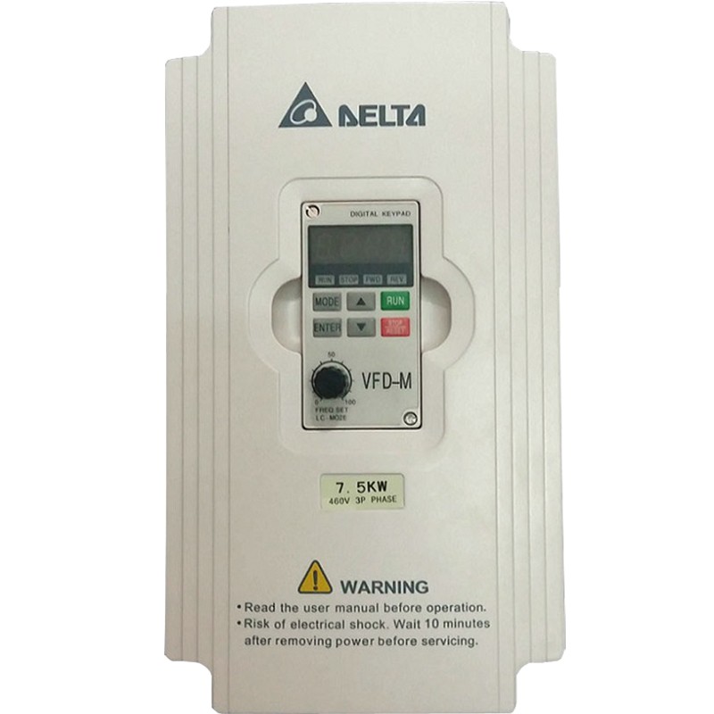 台达变频器三相380V单相220V 0.75 1.5 2.2 3.7 5.5 7.5KW调速器