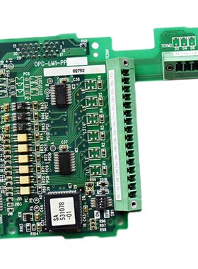 电梯富士LIFT变频器PG卡 SA537244-02 OPC-LM1-PP 现货 出售质保