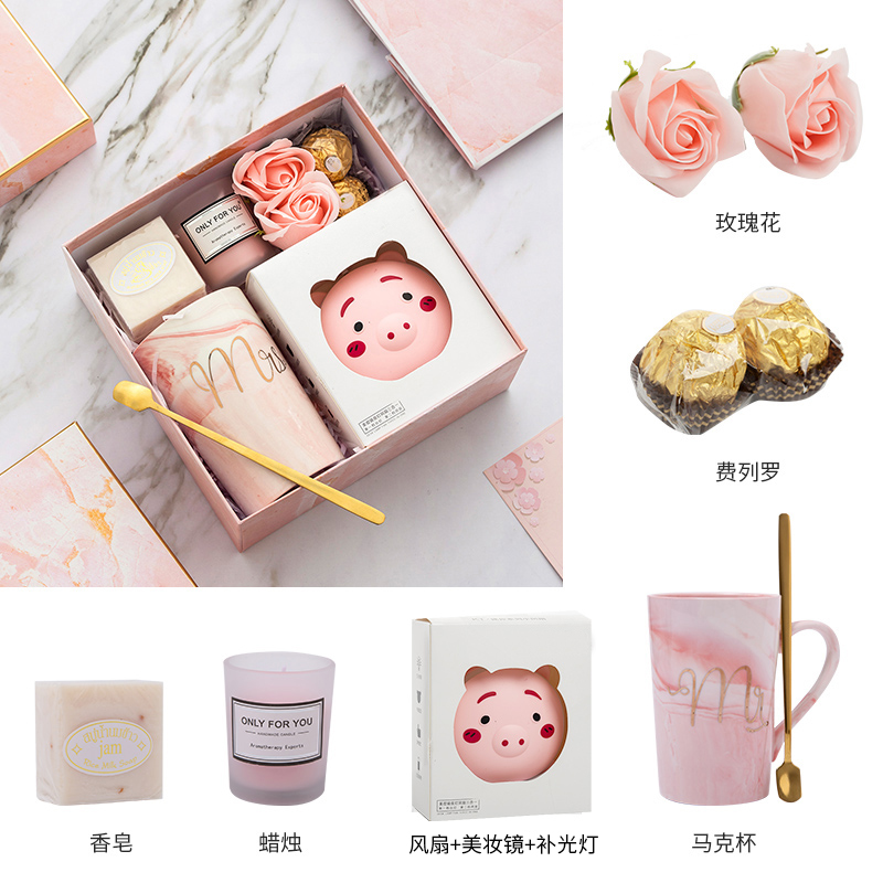 伴手礼女伴娘结婚回礼盒伴郎男实用小礼品套装教师节礼物送女老师