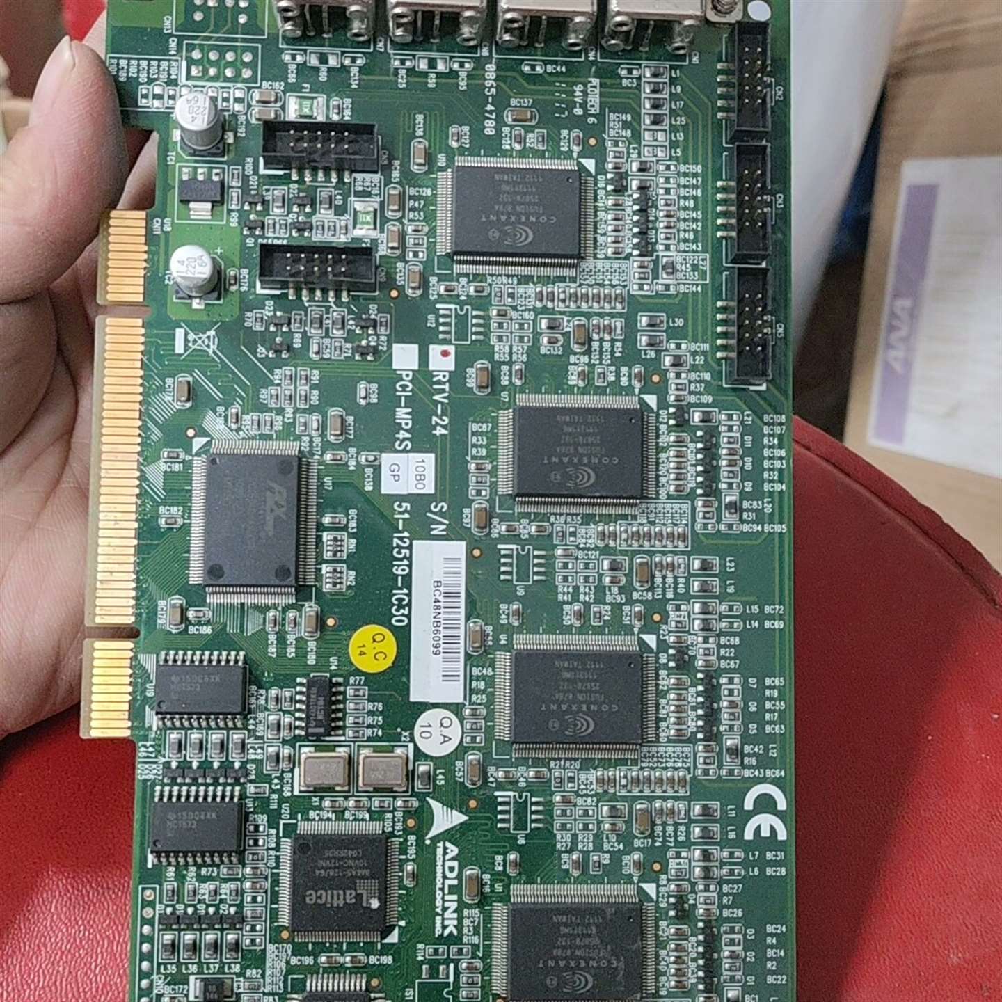 可维修四路采集卡PCIE-RTV24 PCI-MP4S议价